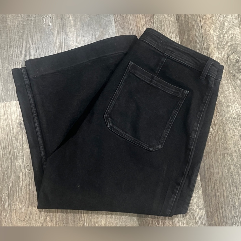 Final Price Mango Ladies Dark Black Jeans